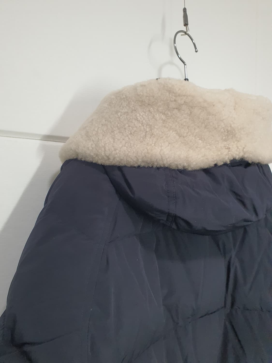 스튜디오톰보이 퍼카라 아웃포켓 롱 다운 점퍼 사이즈 55 상품이미지9