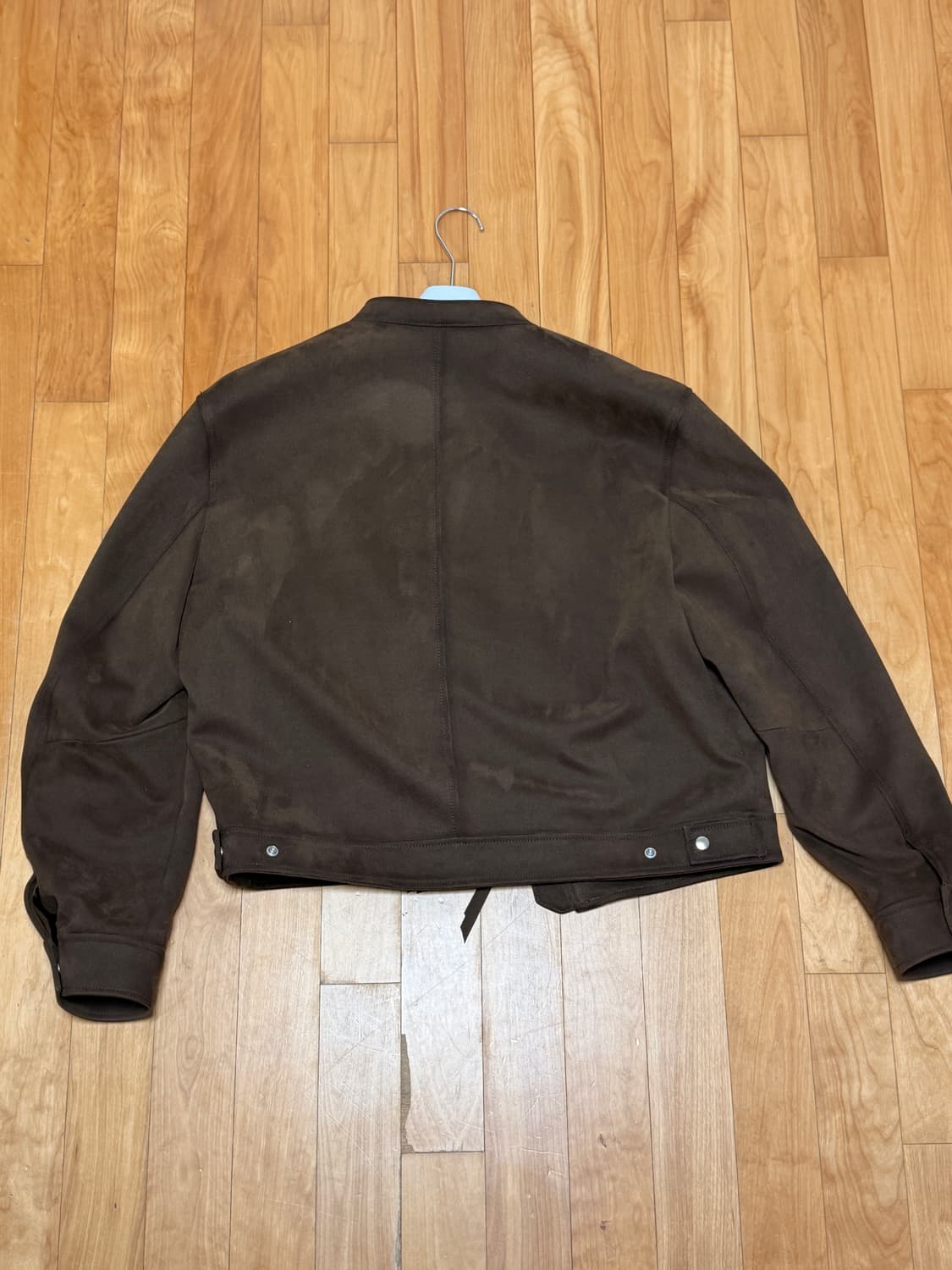 쿠어 페이크 스웨이드 심 워시드 바이커 점퍼 M 해 상품이미지3