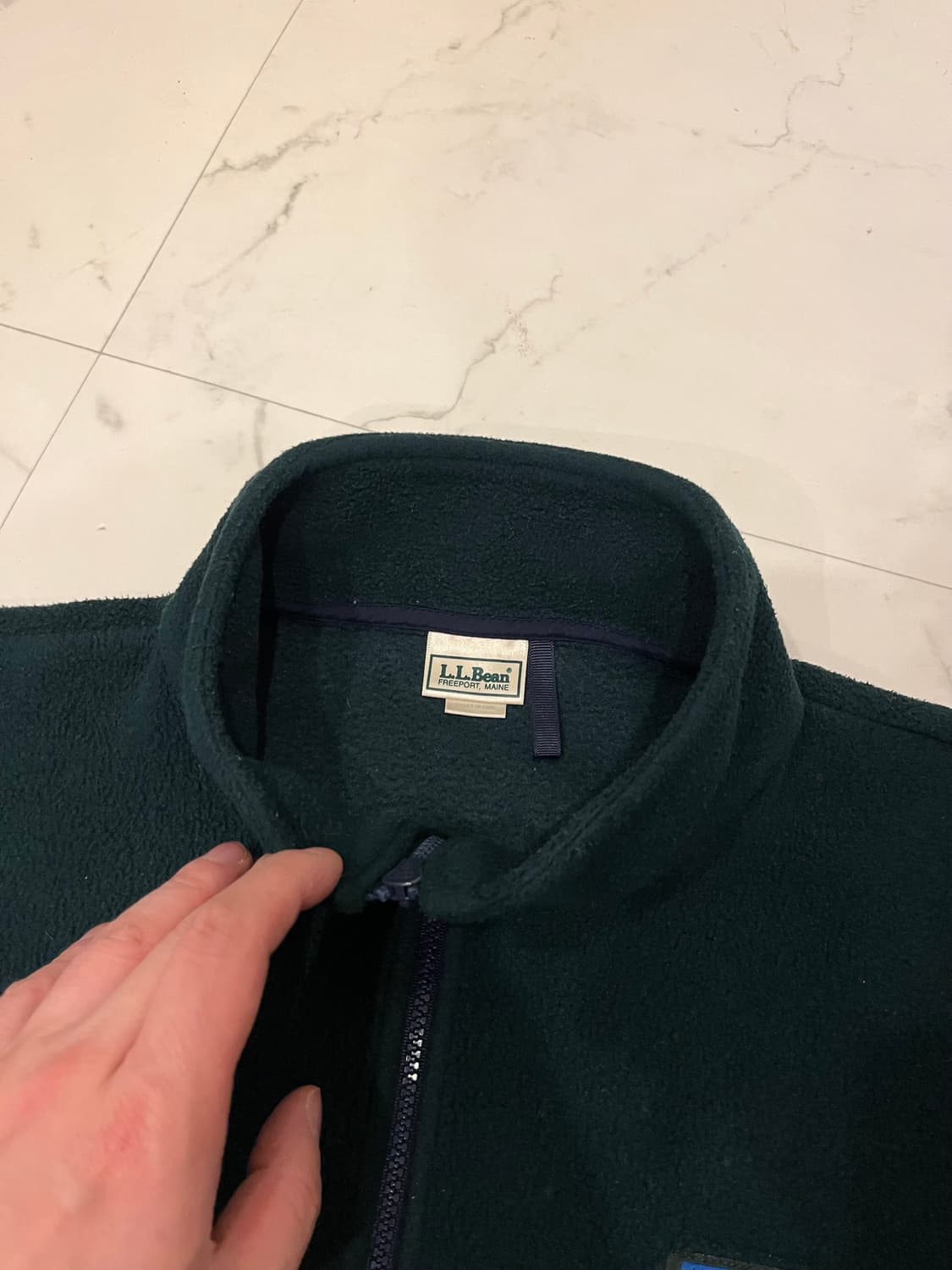 L.L.Bean 엘엘빈 그린플리스 집업 상품이미지2