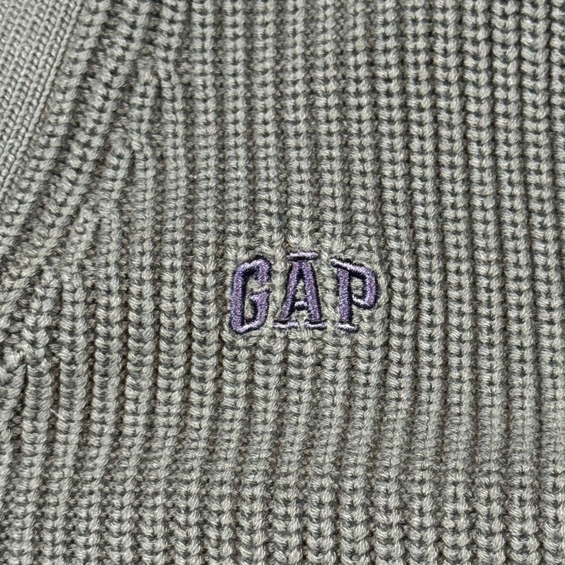 L) GAP 갭 올리브 카키 니트 가디건 상품이미지4