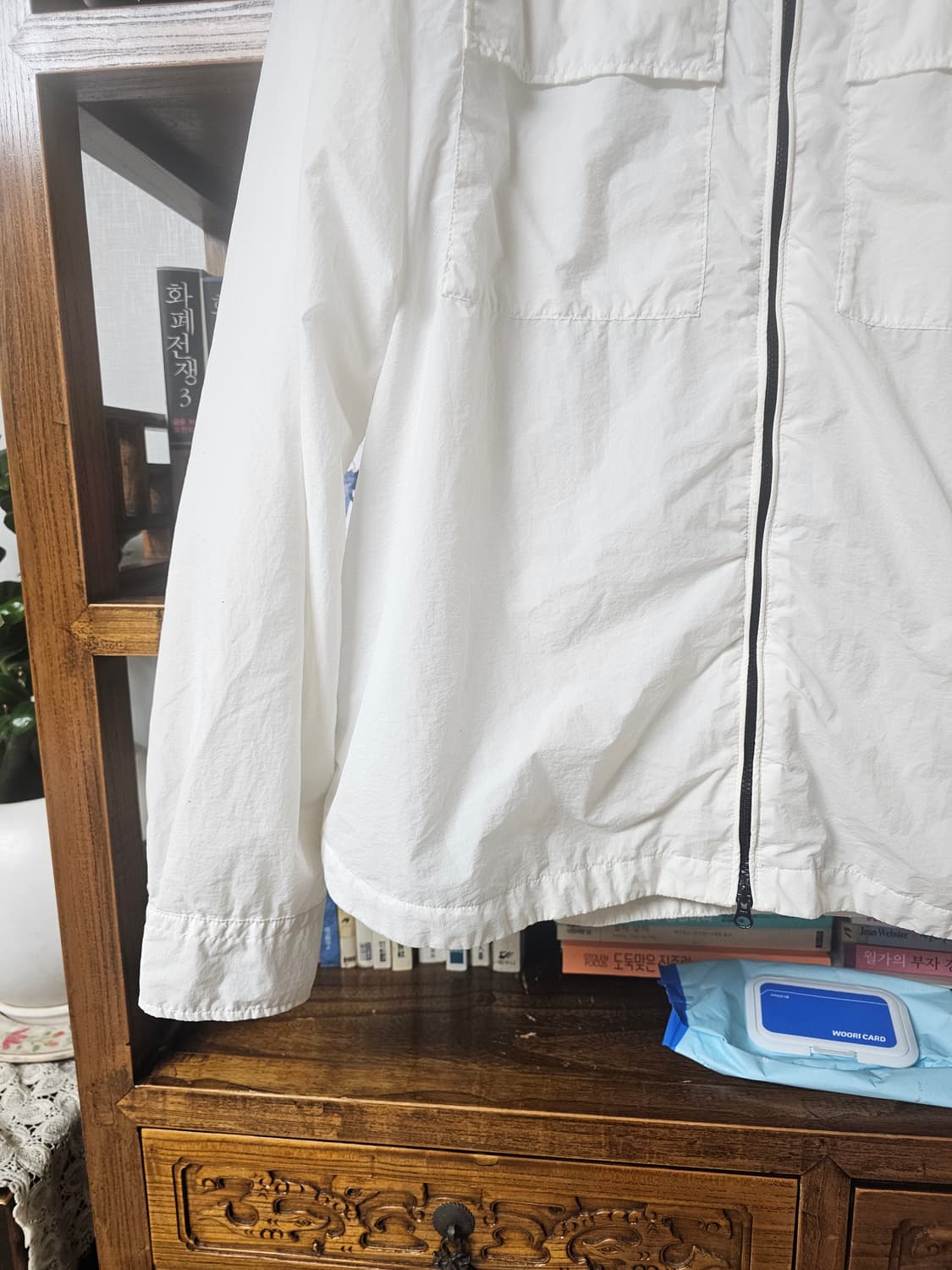 나일론 씨피 CP컴퍼니 화이트 자켓 라지 l 팔아요 상품이미지3