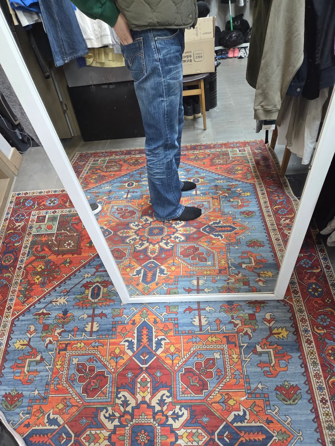 리바이스 올드스쿨 빈티지워싱 데님팬츠 34 상품이미지7