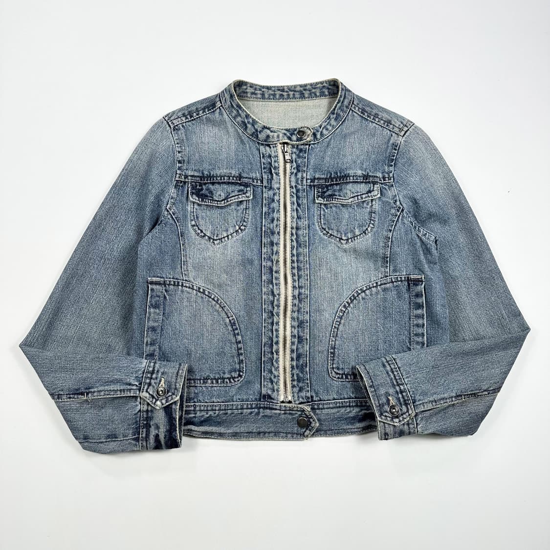  JPN 재팬빈티지 여성 웨스턴 데님 트러커자켓 여성M 상품이미지1