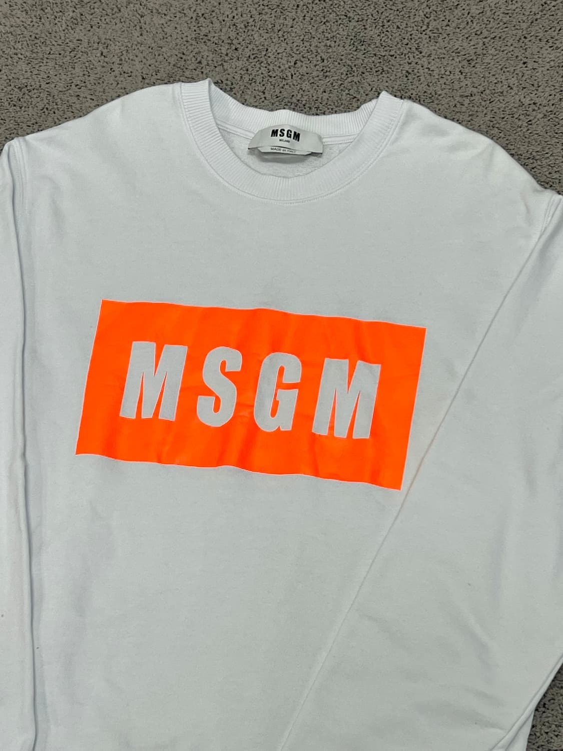 (XL) MSGM 빅 프린팅 맨투맨 상품이미지2
