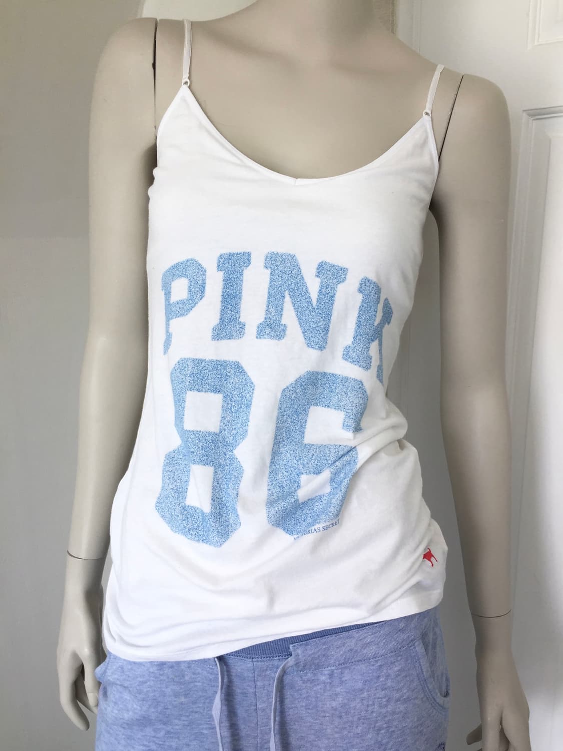 PINK Number Whit Blue Tank  상품이미지7
