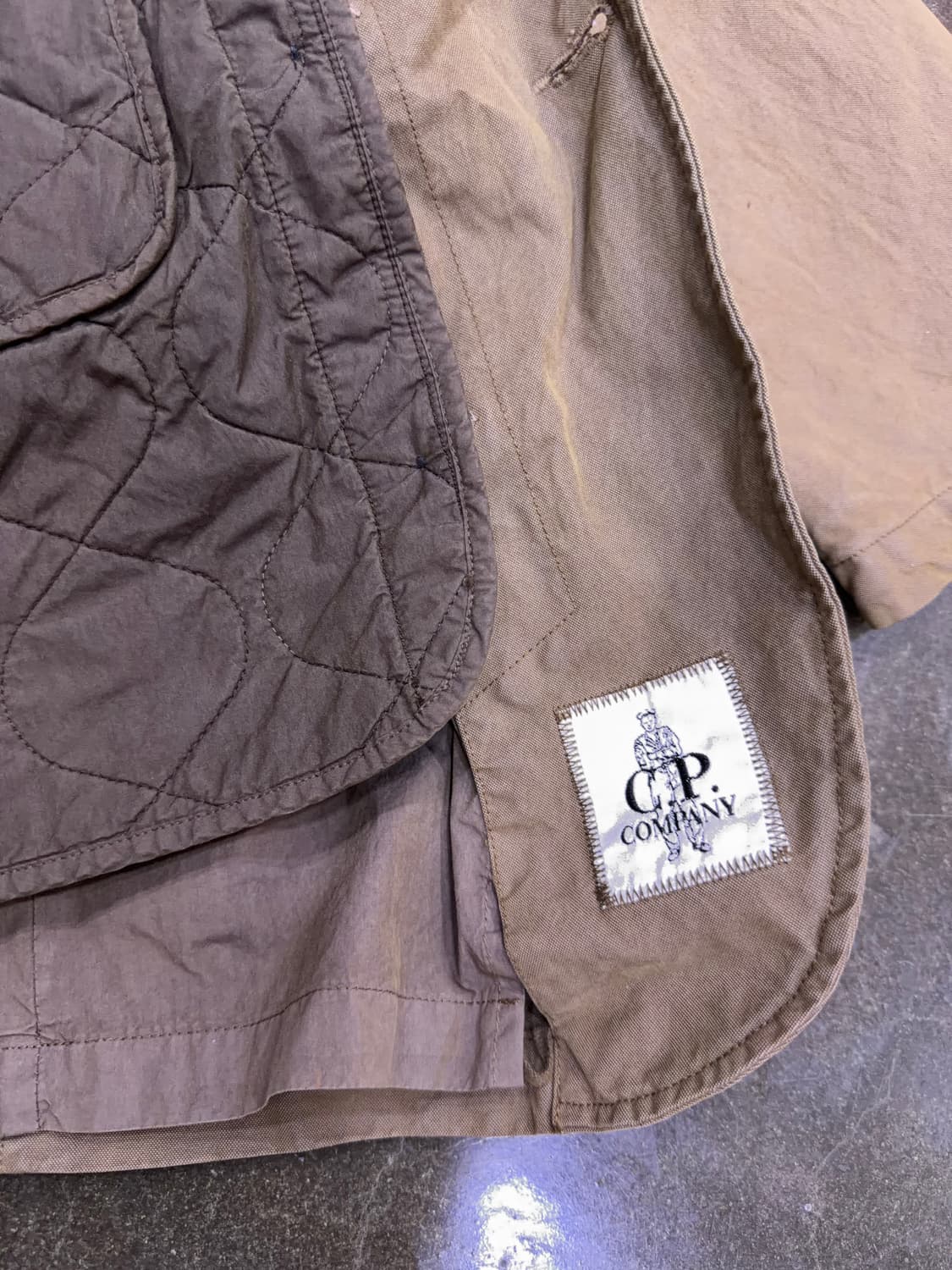 CP 컴퍼니 초어 워크자켓 코트 빈티지 브라운 103 상품이미지8