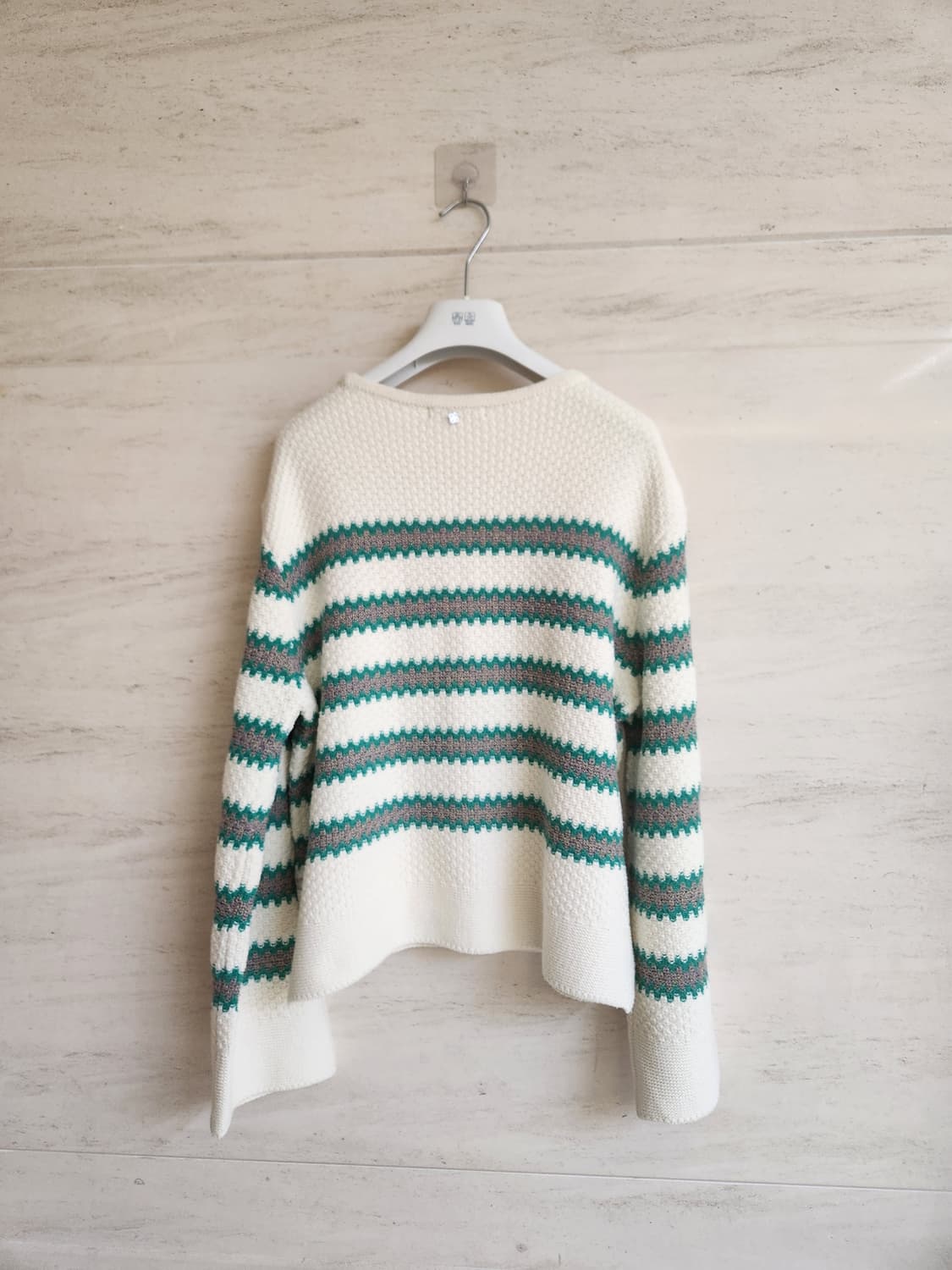 써스데이아일랜드  바스켓 단가라 니트 가디건 S사이즈 상품이미지5