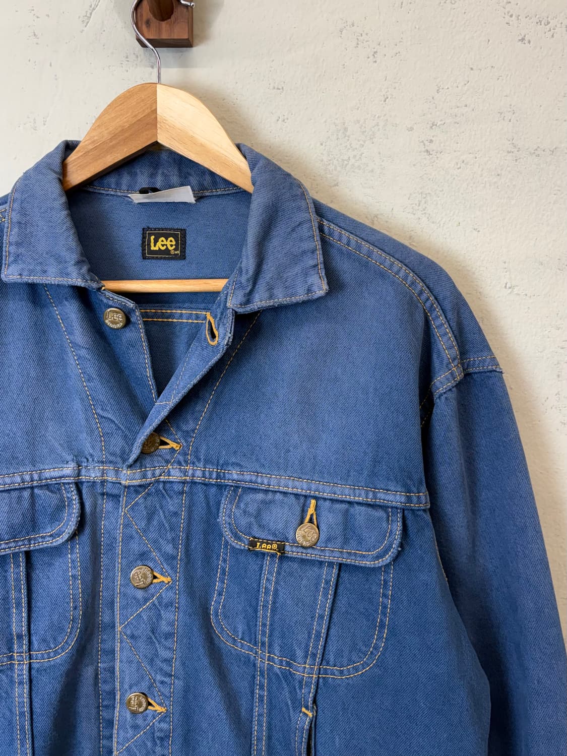 Lee 리 90s 빈티지 데님 트러커 자켓 상품이미지3