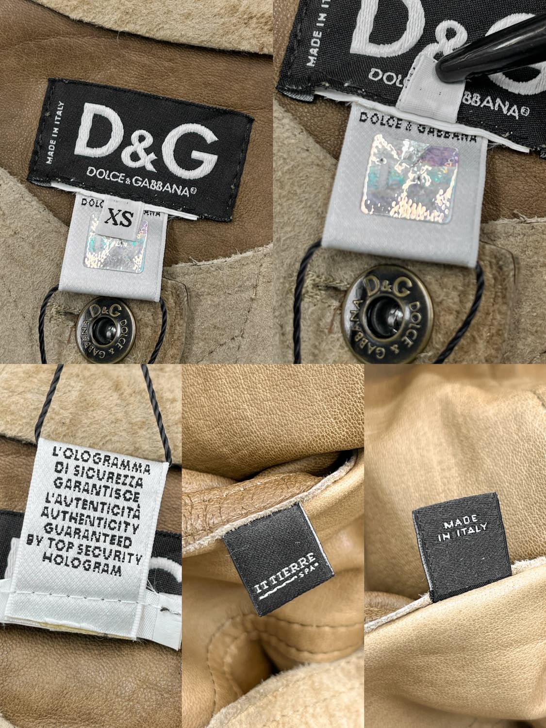 돌체앤가바나 스웨이드 레더 트러커 자켓 상품이미지5