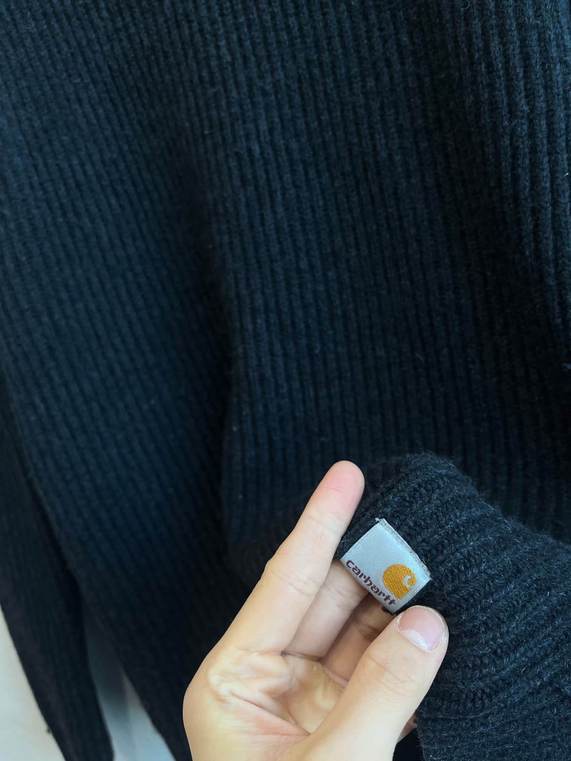 칼하트 립 울 니트 스웨터 상품이미지3