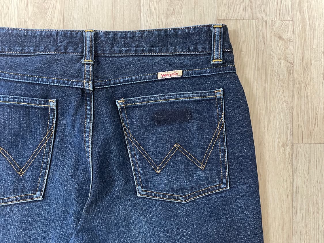 31) 랭글러 재팬 진청워싱 부츠컷 데님팬츠(RRL&LVC&폴로) 상품이미지8