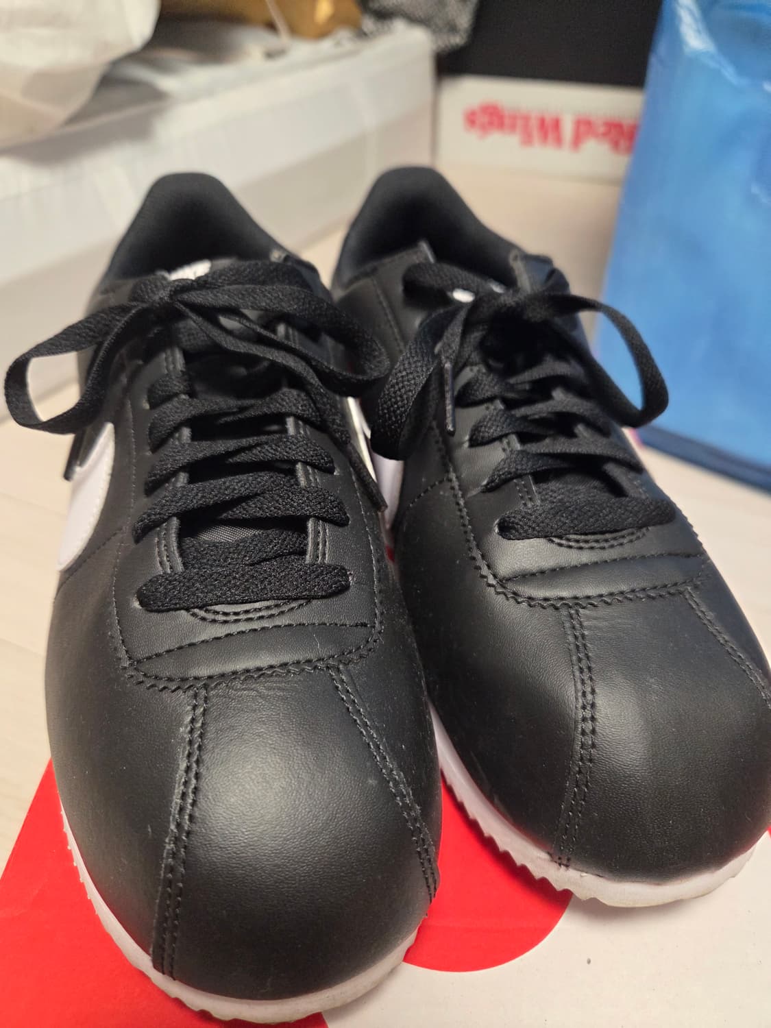 나이키 코르테즈 검흰 270 상품이미지1