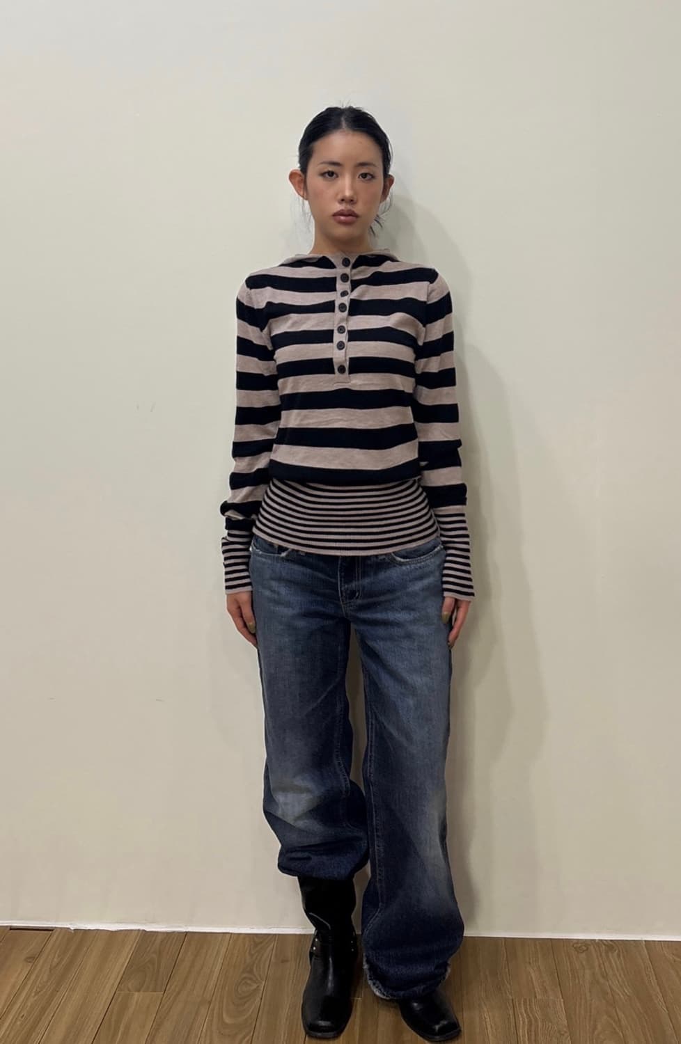 Stripe hoody 상품이미지1