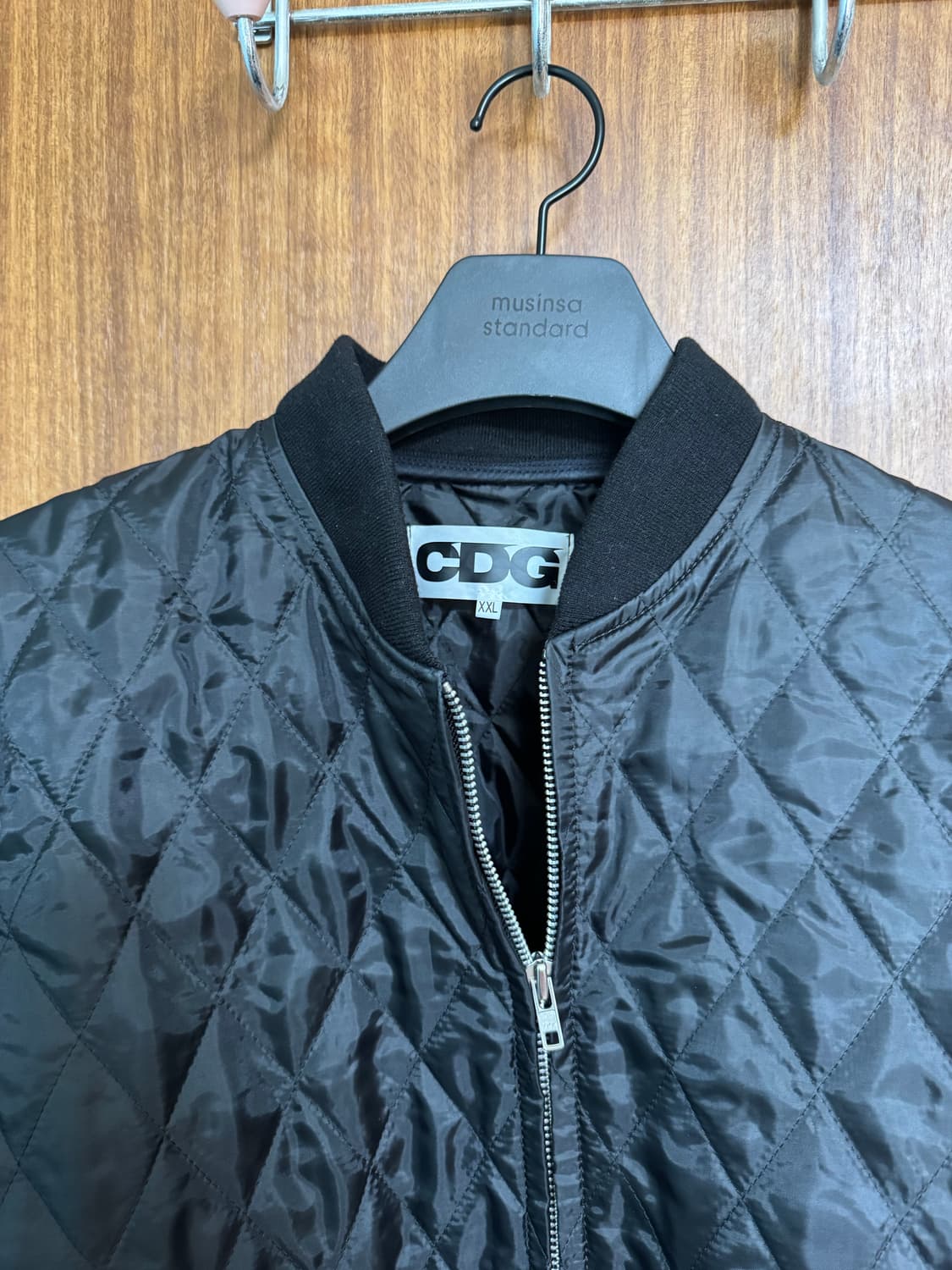 CDG 퀼티드 '84-85 스태프 블루종 XXL 상품이미지3