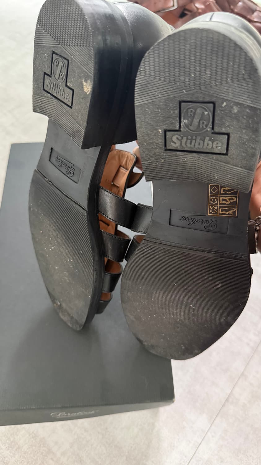 paraboot peret aragon 파라부트 페렛 아라곤 블랙 7.5 상품이미지3