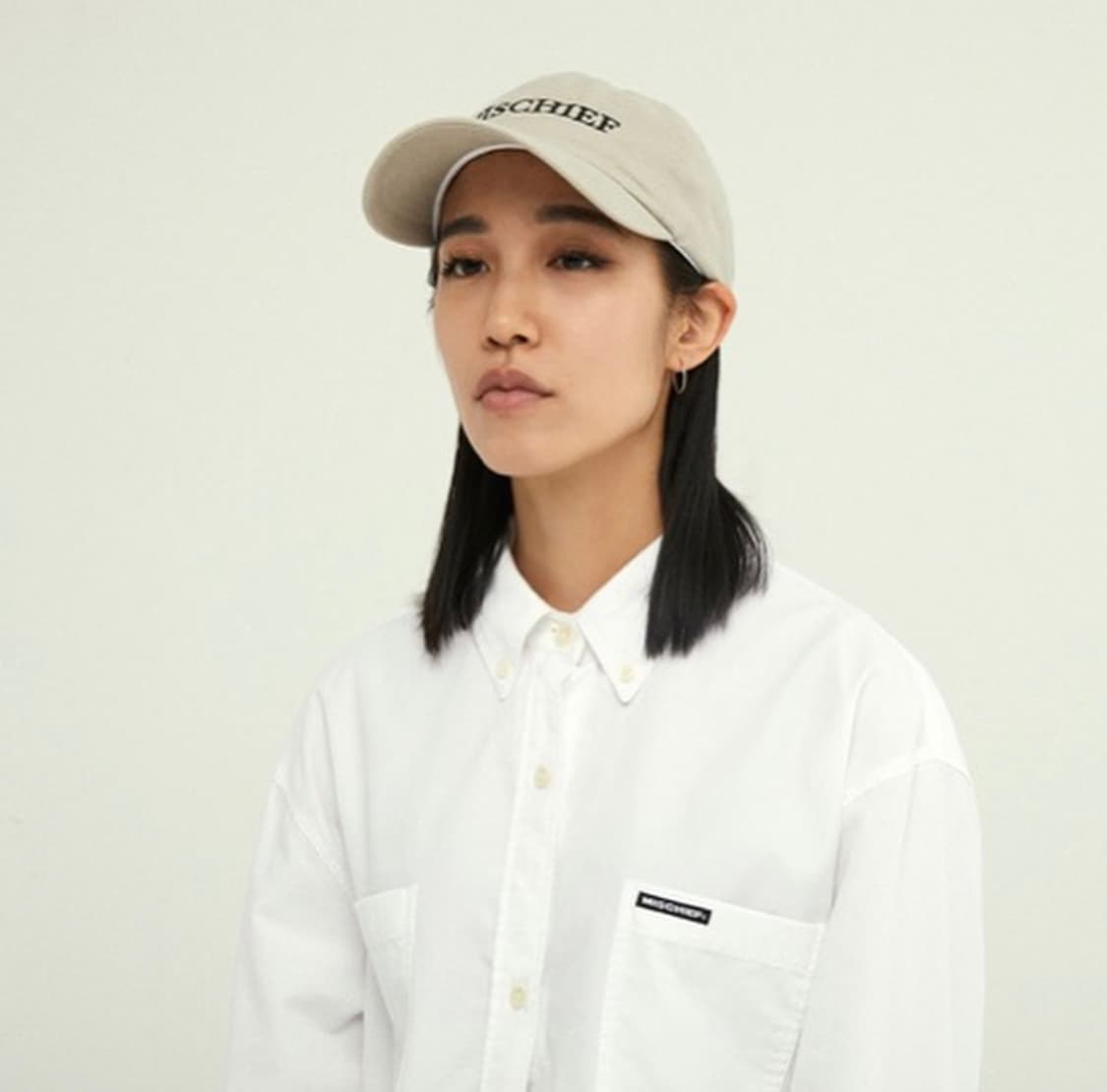 Ball Cap (Stripe Charcoal) 상품이미지5