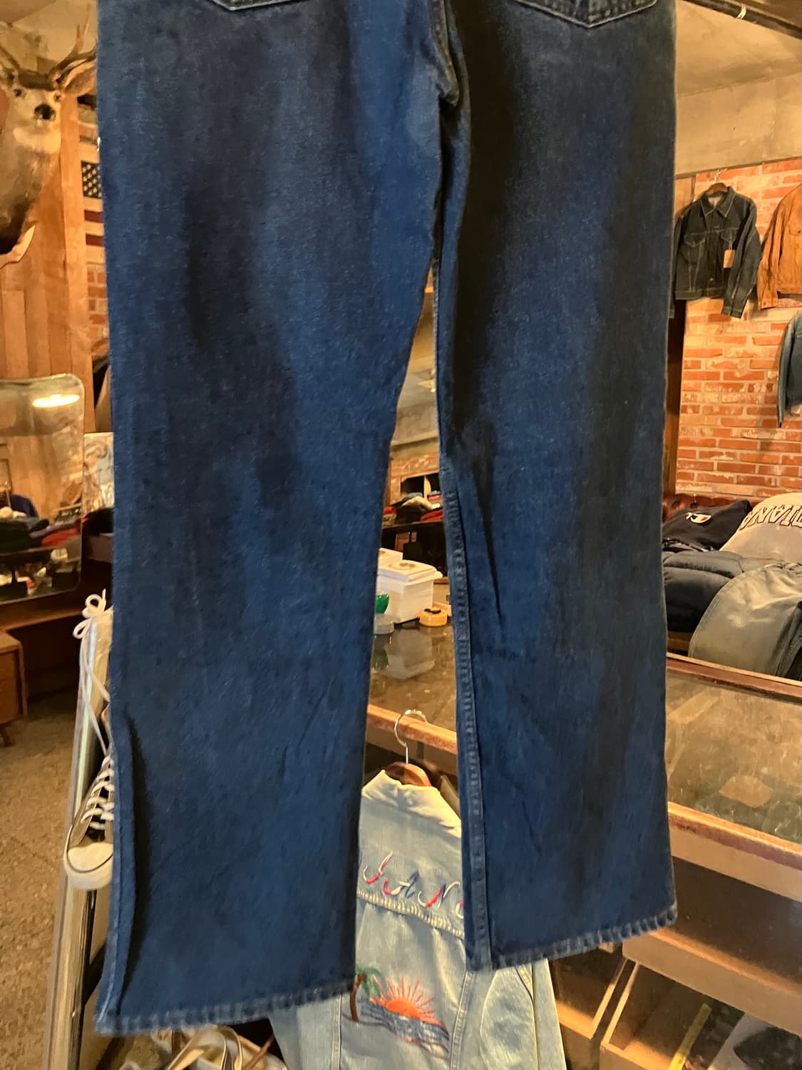 90s USA 빈티지 리바이스 517 부츠컷 데님 팬츠 상품이미지7