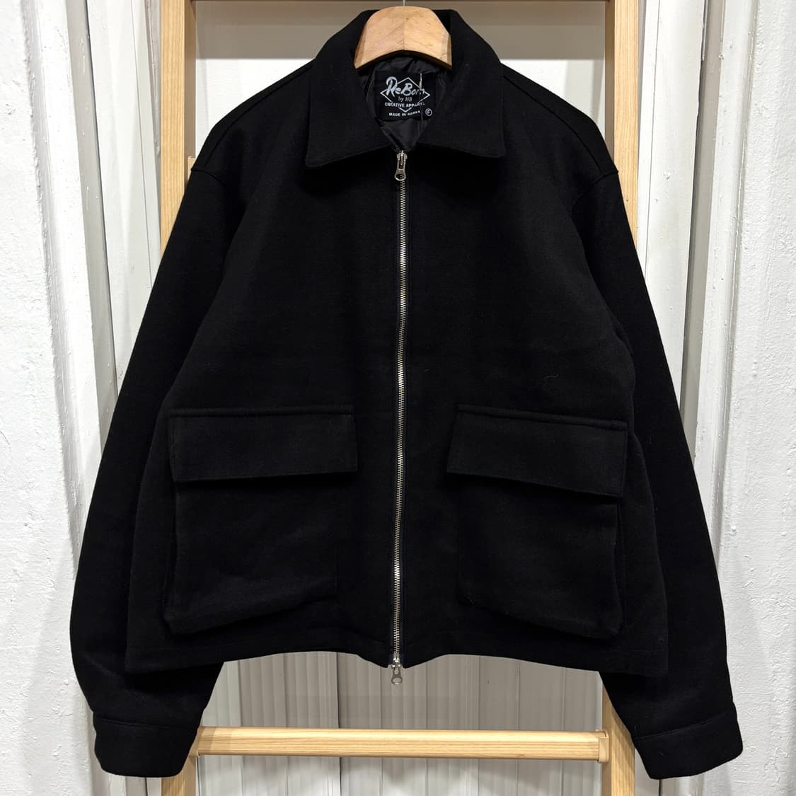 [새상품] 모직 투웨이 누빔자켓 2컬러 상품이미지5