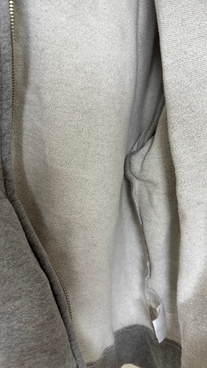 데우스 엑스 마티나 후드 집업 L 그레이 상품이미지4