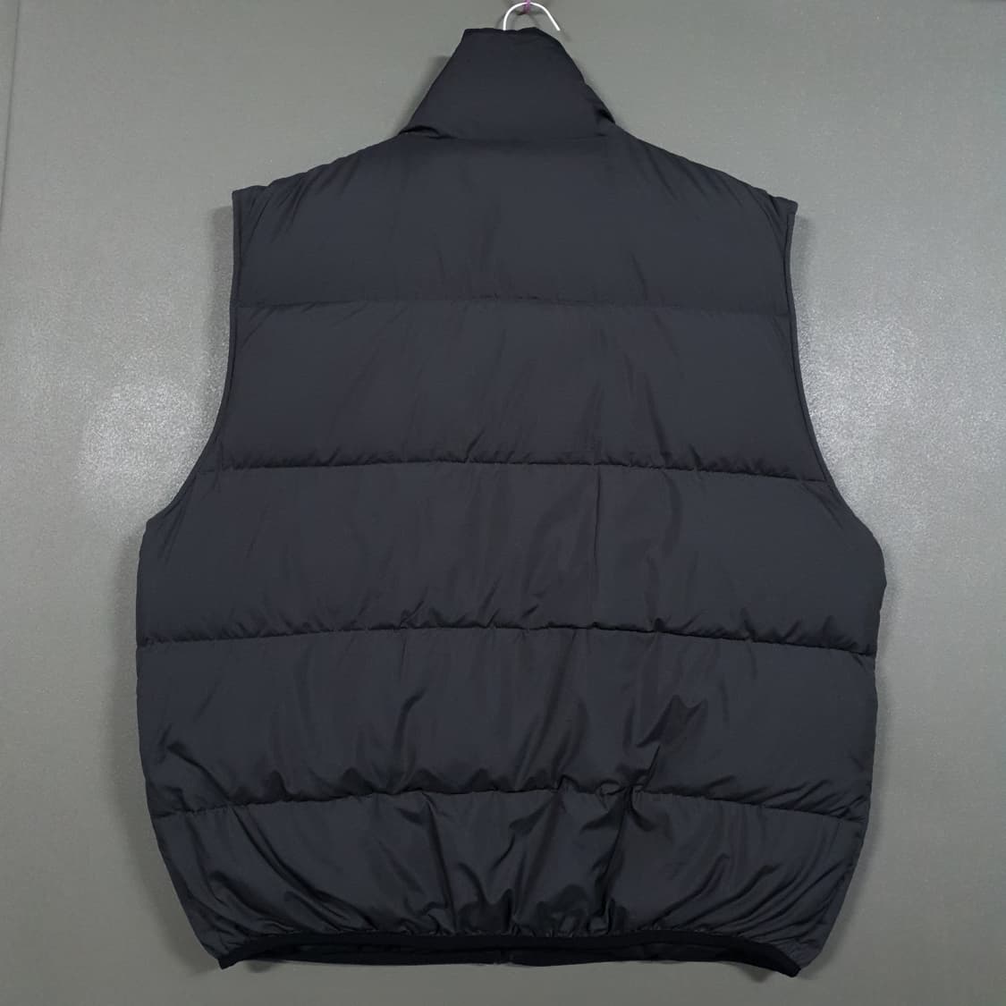 실측 2XL) 퍼스트다운 양면 리버서블 다운 조끼 패딩 베스트 검회 상품이미지9