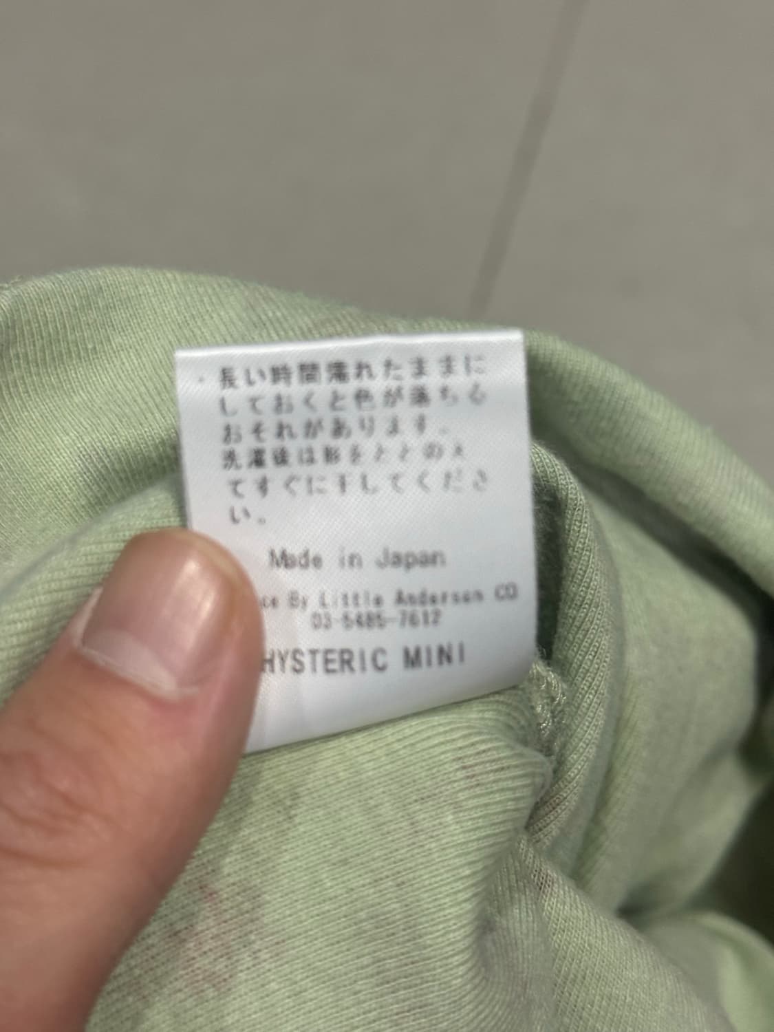 히스테릭 글래머 아카이브 귀여운 패턴 롱슬리브 티셔츠 상품이미지3