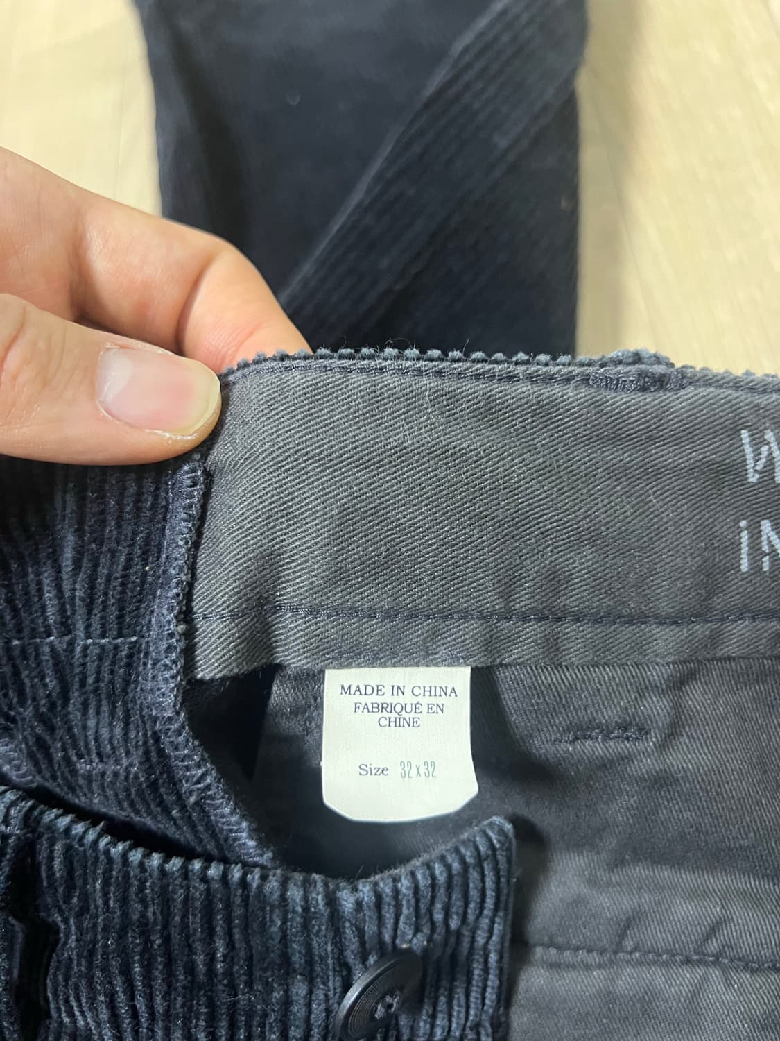 RRL 인디고 오피서 코듀로이 팬츠 상품이미지7