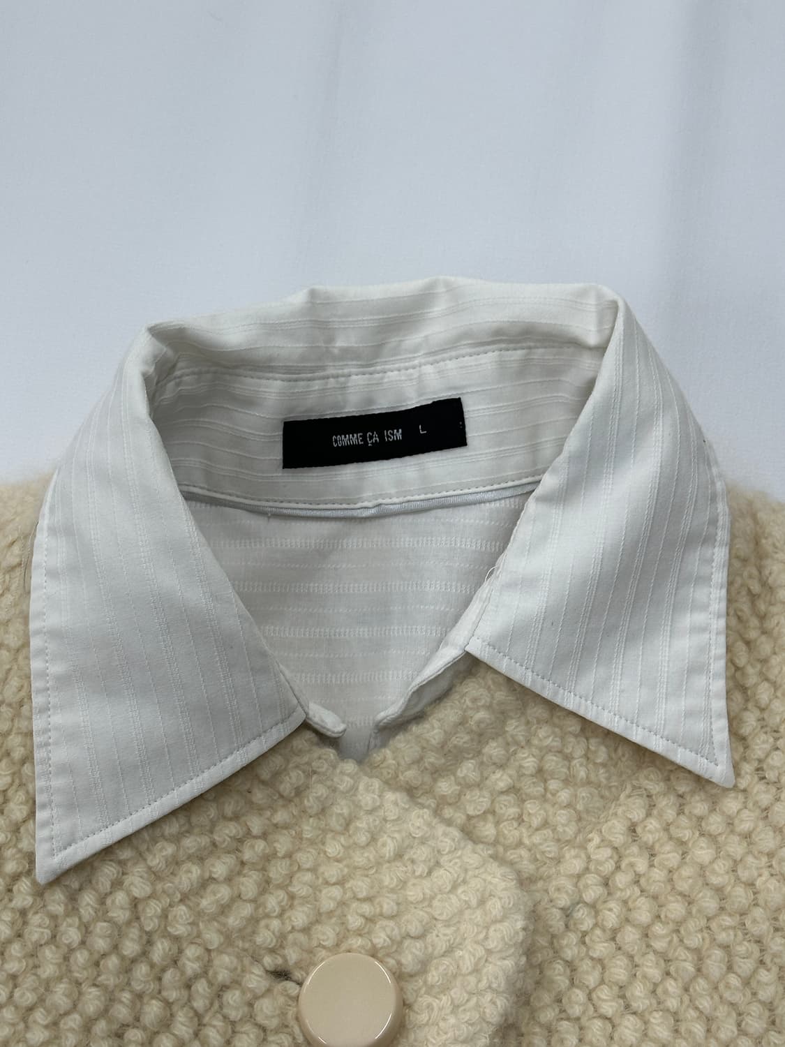 ❄️사와코의 코트 코디세트 ❄️ 고갸루 학생 일본 빈티지 반코트 교복치마 상품이미지7