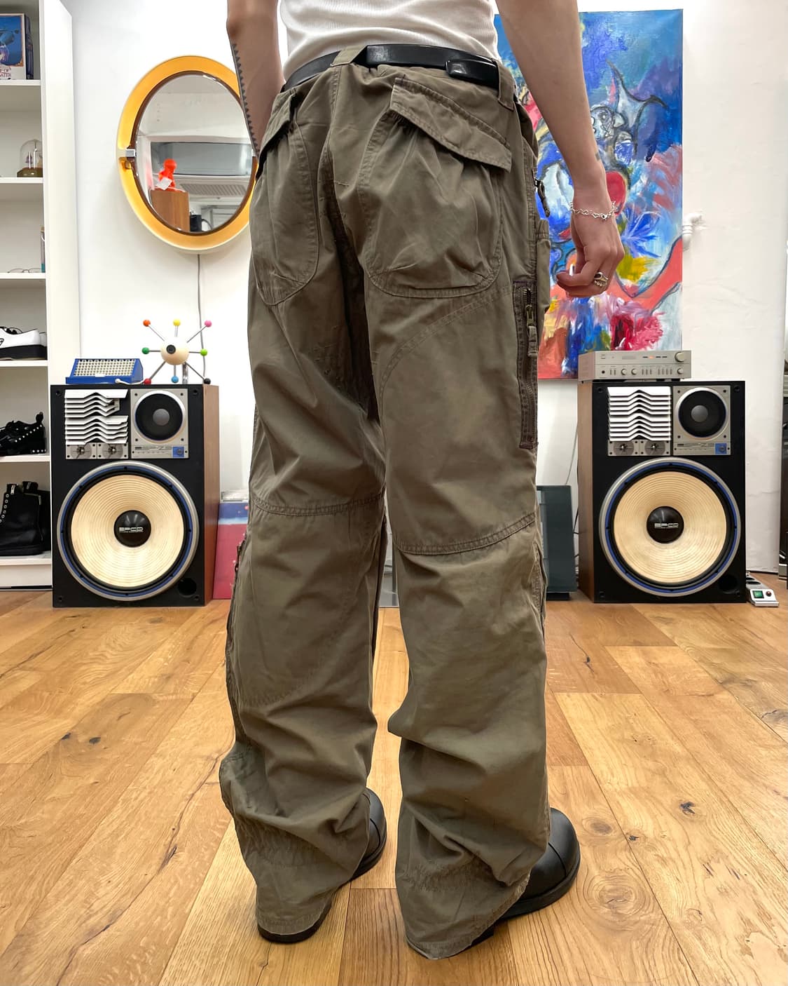 [36] 00s Japanese label 카고 팬츠 상품이미지2