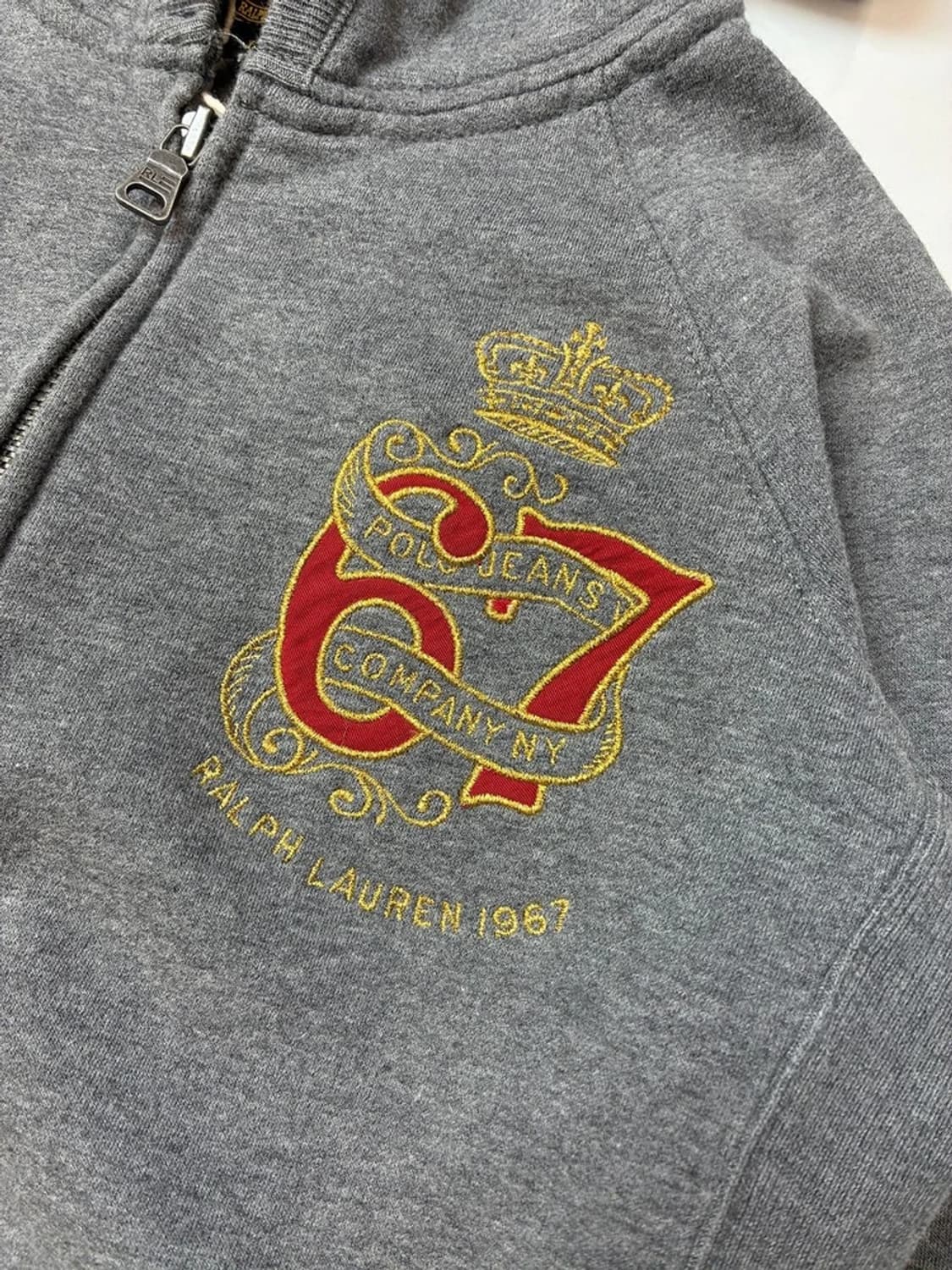 폴로 진스 컴퍼니 00s Y2K 슬림 후드 집업 PN5151 상품이미지4