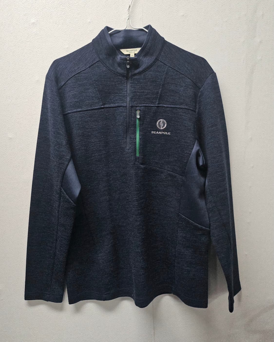 빈폴 아웃도어 네이비 하프넥 집업 티셔츠  100 상품이미지1