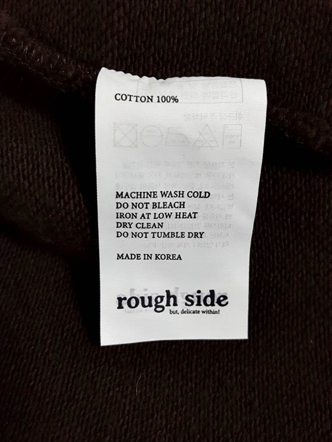 러프사이드 남성 집업 자켓 브라운 상품이미지8