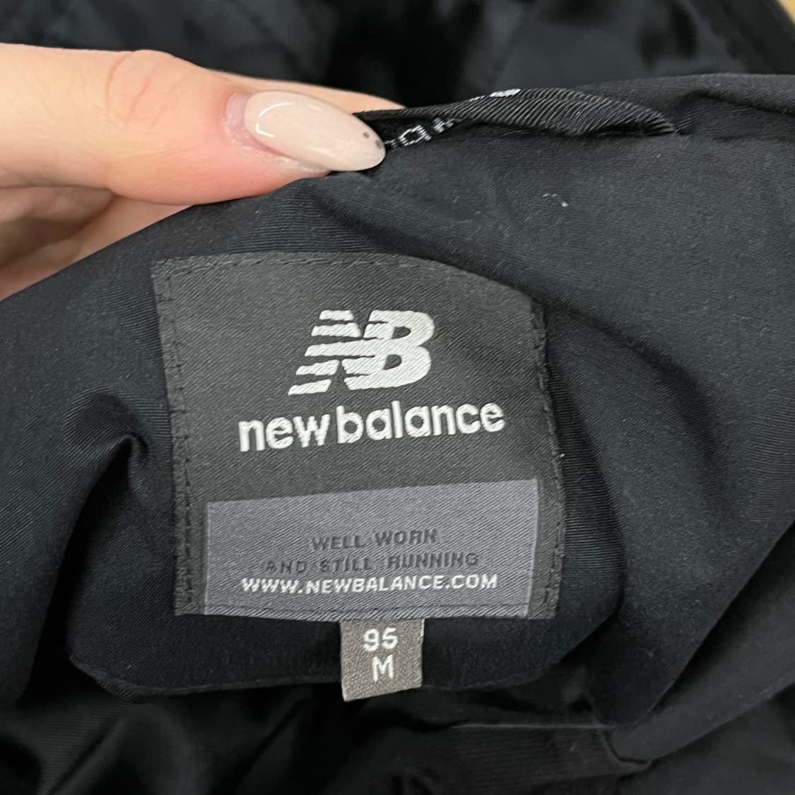 [정품/M] 뉴발란스 바람막이 자켓 b14 상품이미지7