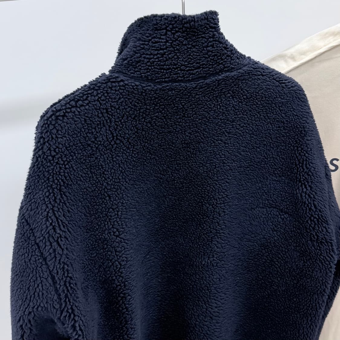 [S급/XL] 25FW 루이비통 레더패치 플리스 블루종 자켓 상품이미지7