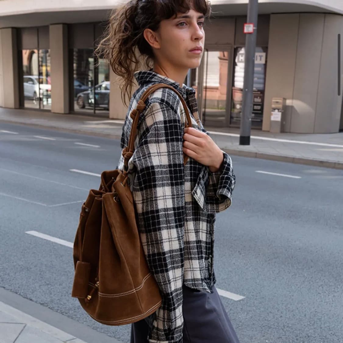 아카이브앱크 Knotted backpack 스웨이드 백팩 상품이미지4