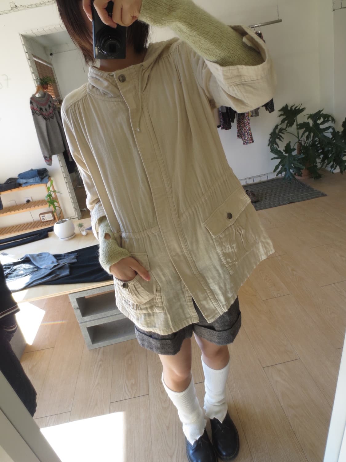 Vintage hood zip-up 상품이미지1