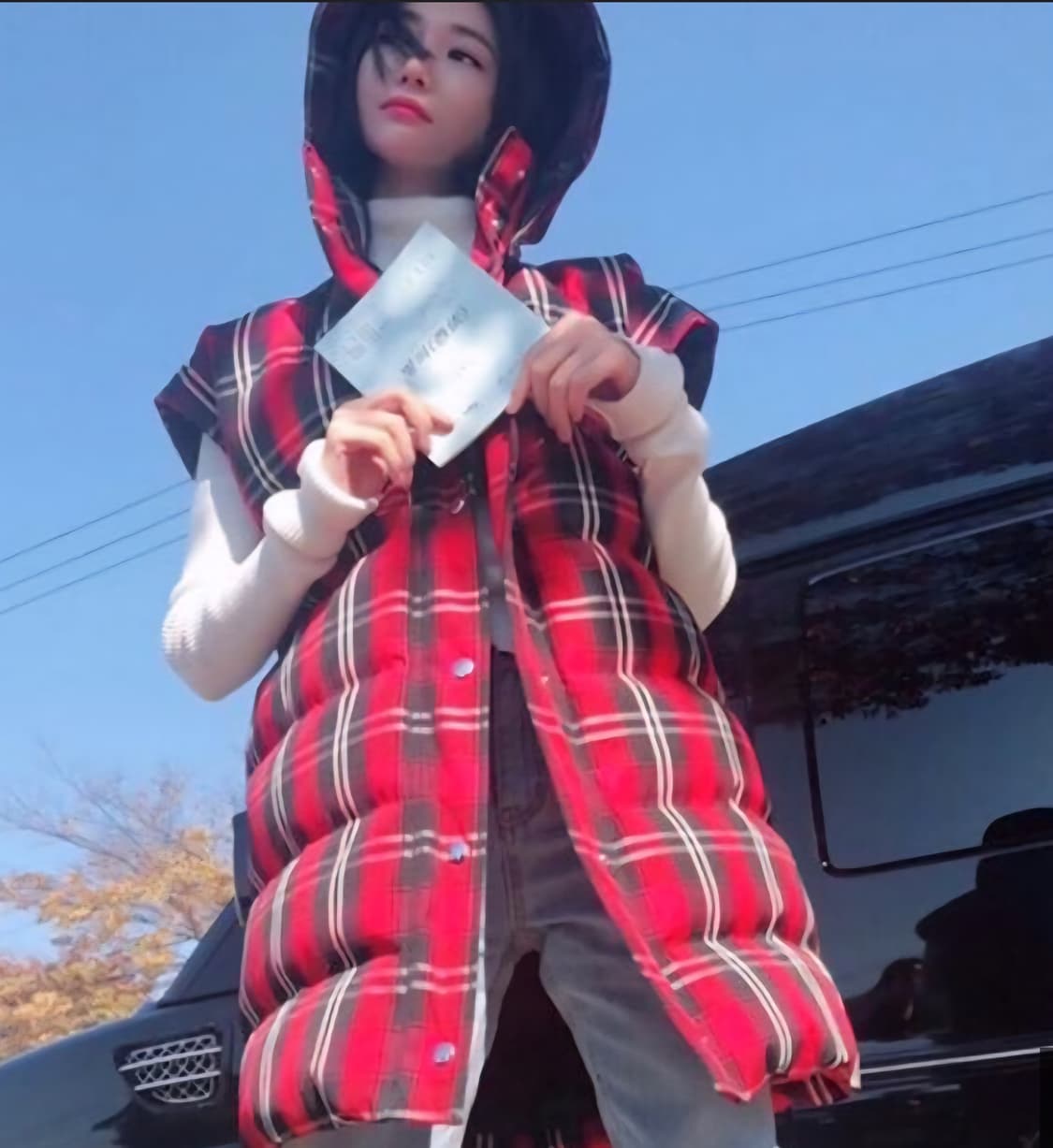 정품) MSGM  패딩  조끼 상품이미지5