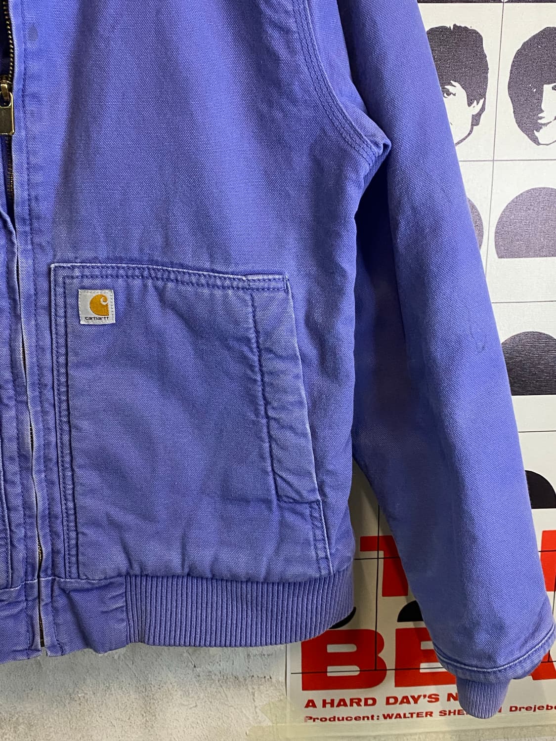 칼하트 덕액티브자켓 xs 퍼플 상품이미지5