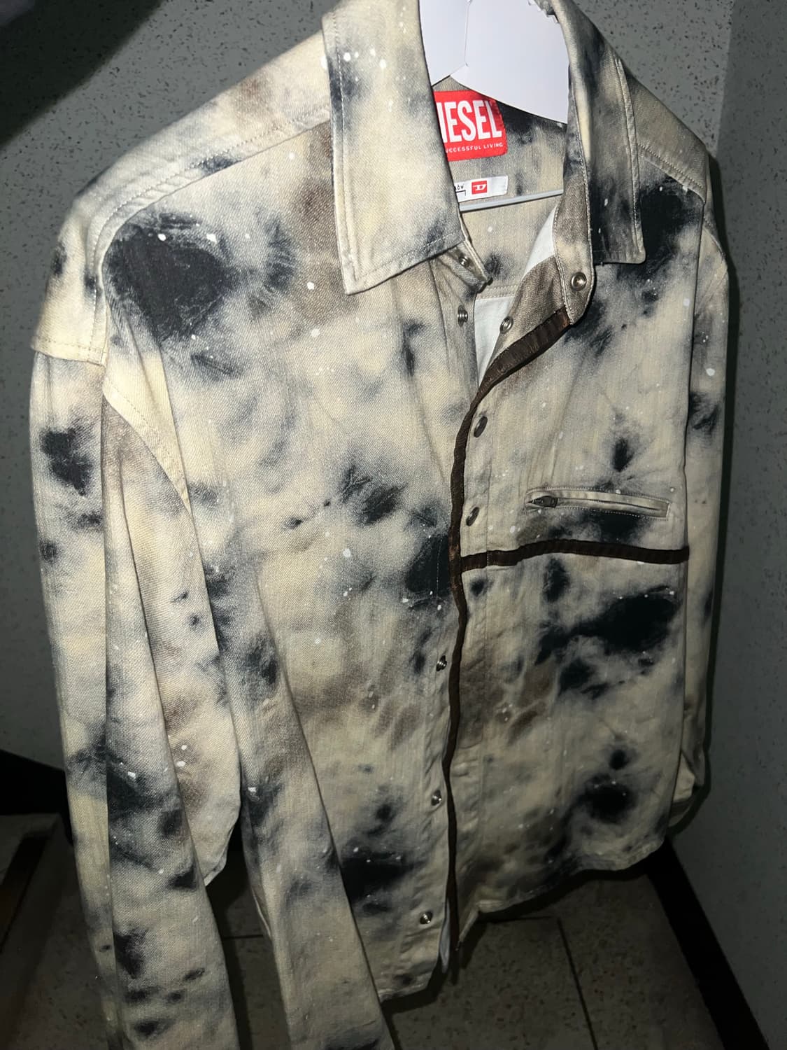 디젤 어콜드월 콜라보 셔츠 자켓 상품이미지1