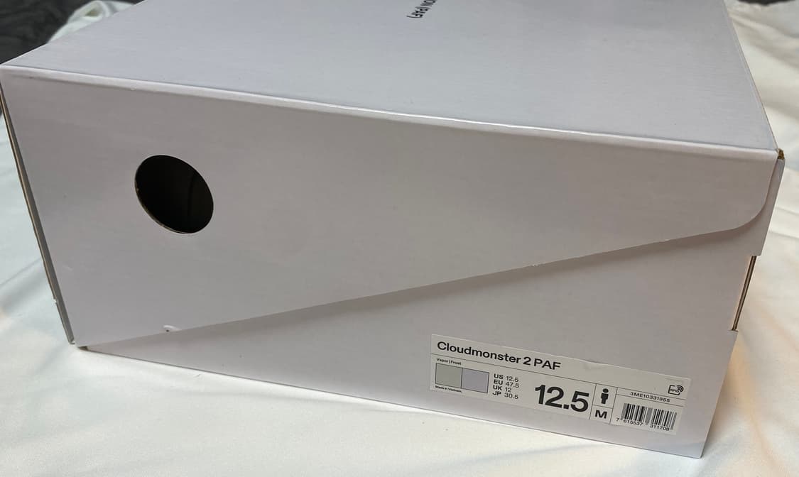 [305]ON 러닝 X PAF 클라우드몬스터 2 Vapor Frost 상품이미지8