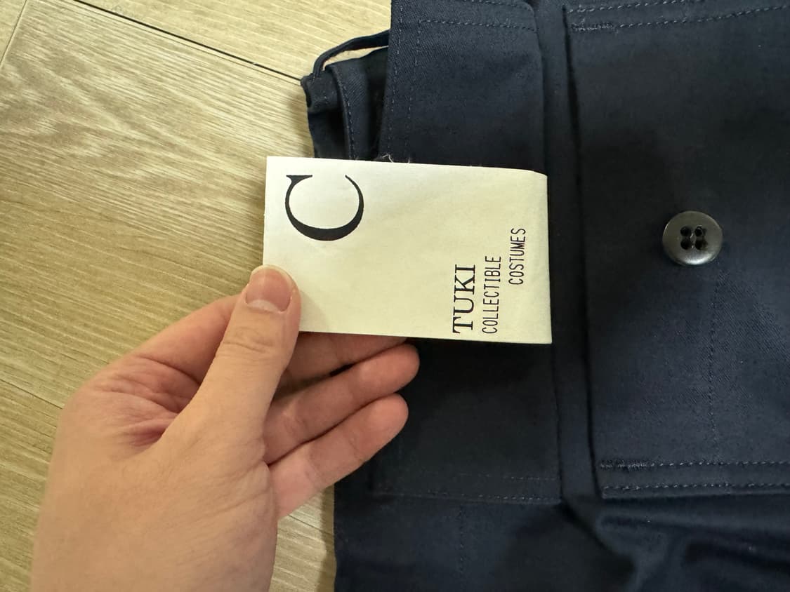 투키tuki baker베이커팬츠 네이비2사이즈 상품이미지4