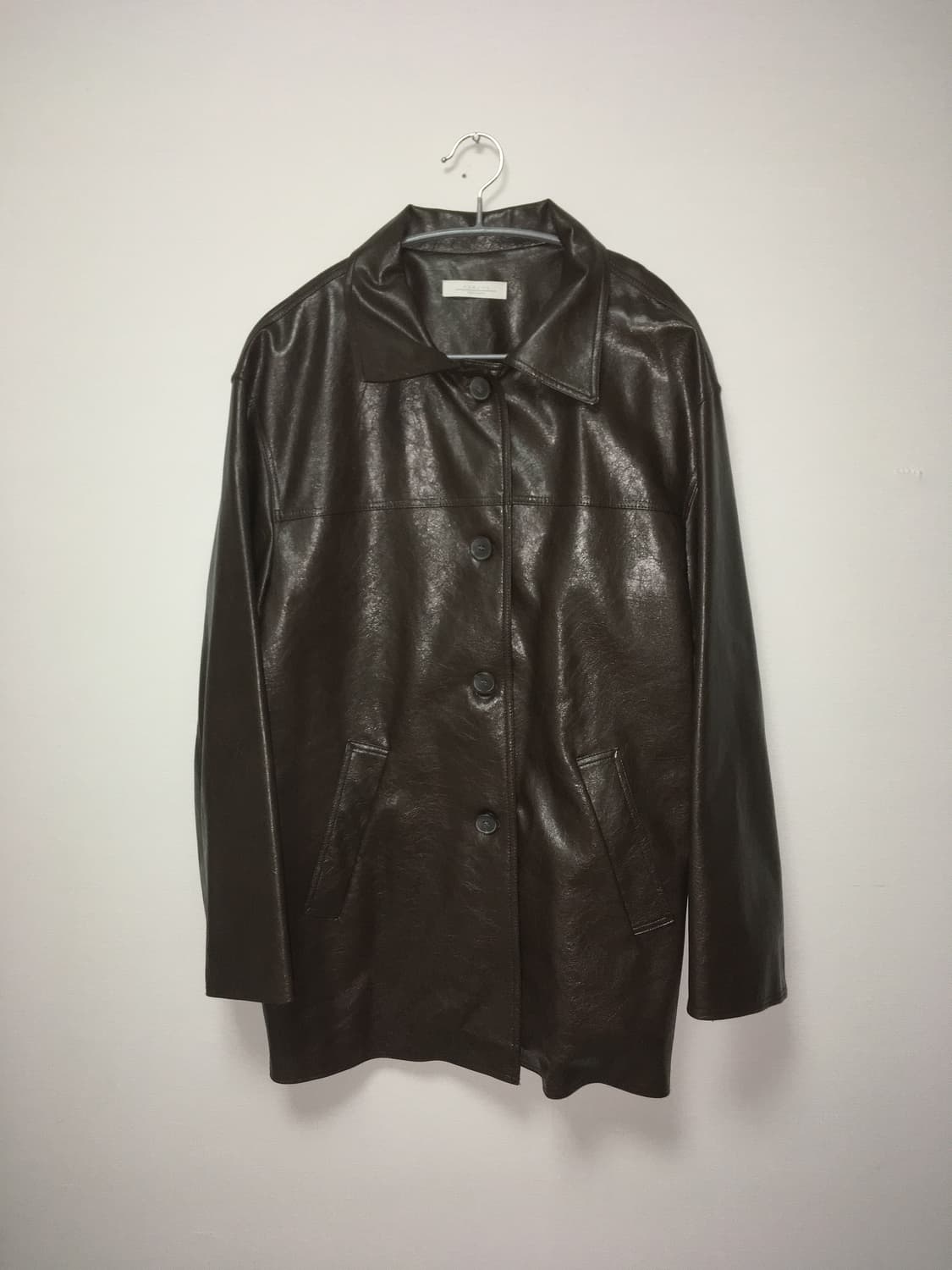 half lether jacket 상품이미지1