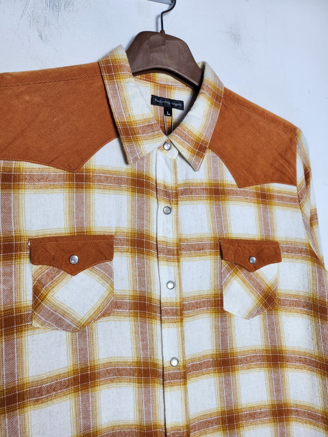 Ravishing virgin 웨스턴 체크 셔츠 상품이미지2