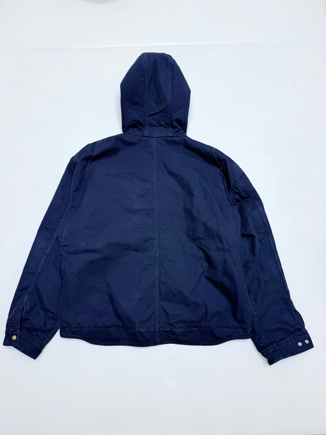 칼하트 덕다운 액티브 후드 워크자켓 검정 상품이미지2