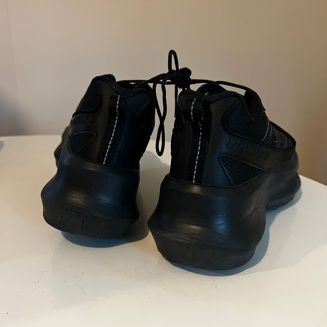 살로몬 x 꼼데 가르송 XT-6 익스팬스 플랫폼 블랙 상품이미지3