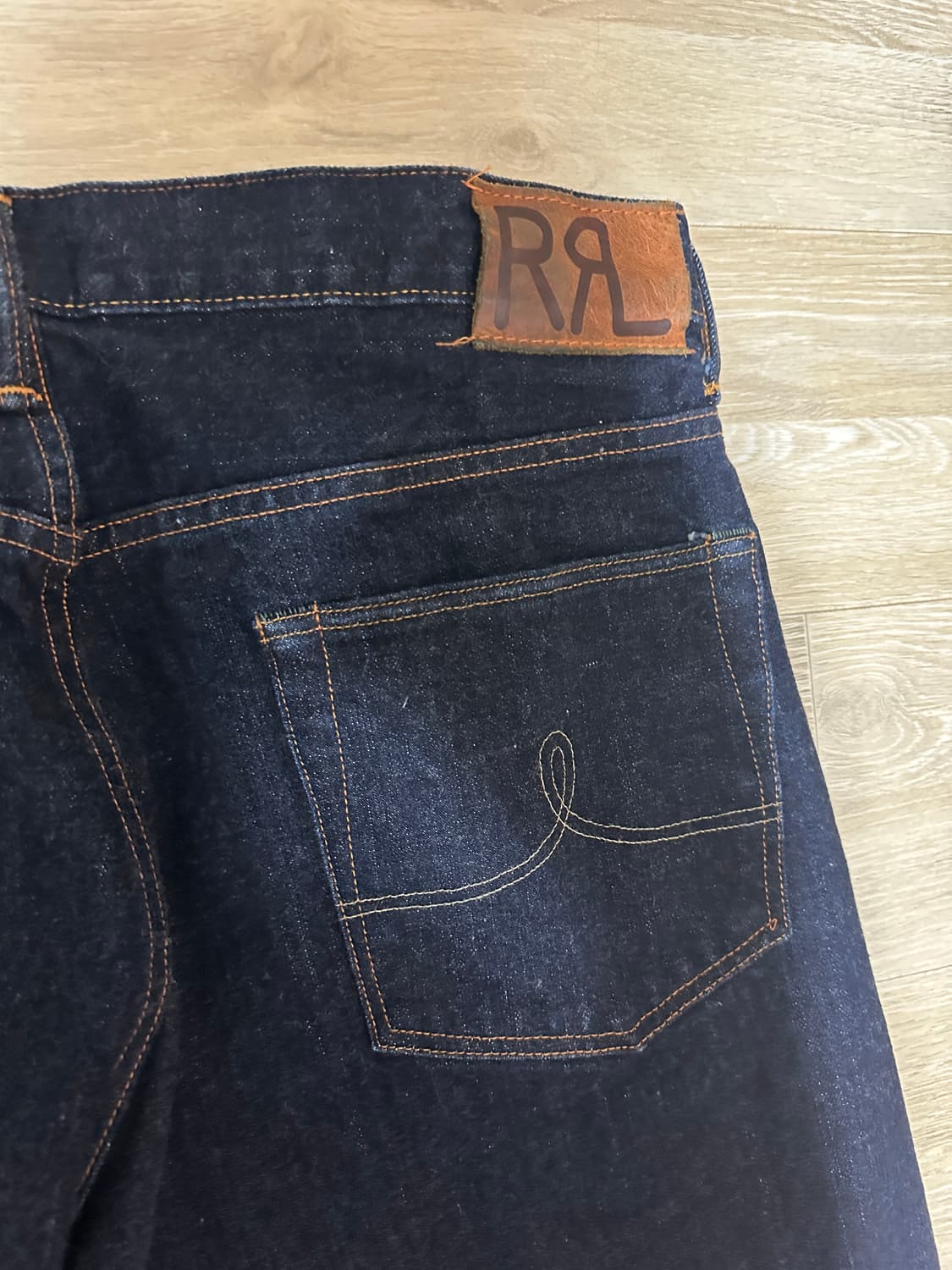 RRL 더블알엘 빈파포 빈티지파이브포켓 이스트웨스트 34x32판매합니다 상품이미지7