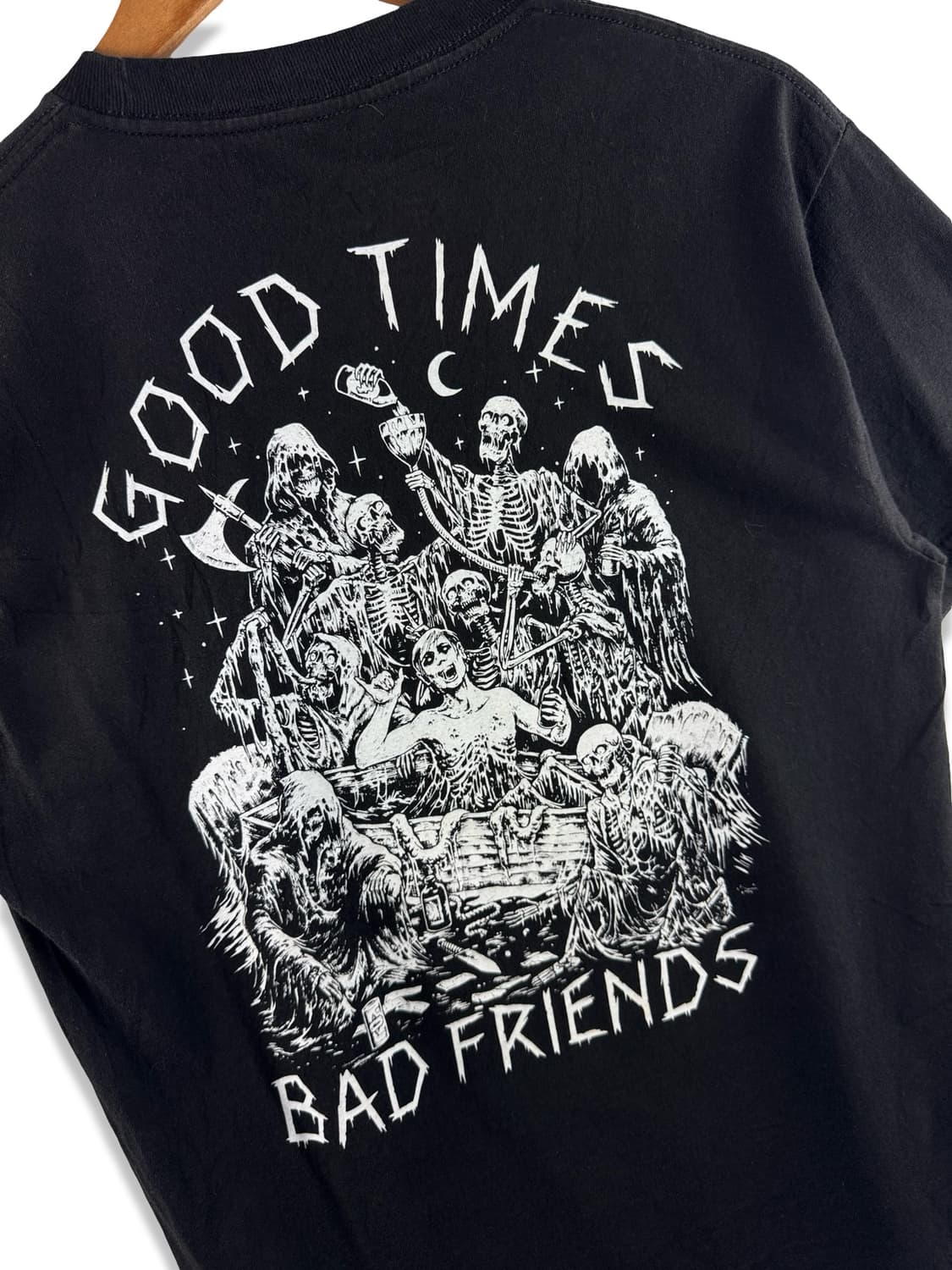 Good Times Bad Friends 티셔츠3427 상품이미지5