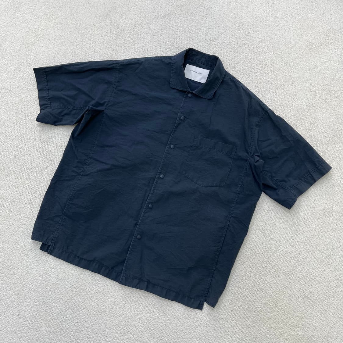 L 커스텀멜로우 반팔 셔츠 남방 0415M 상품이미지1