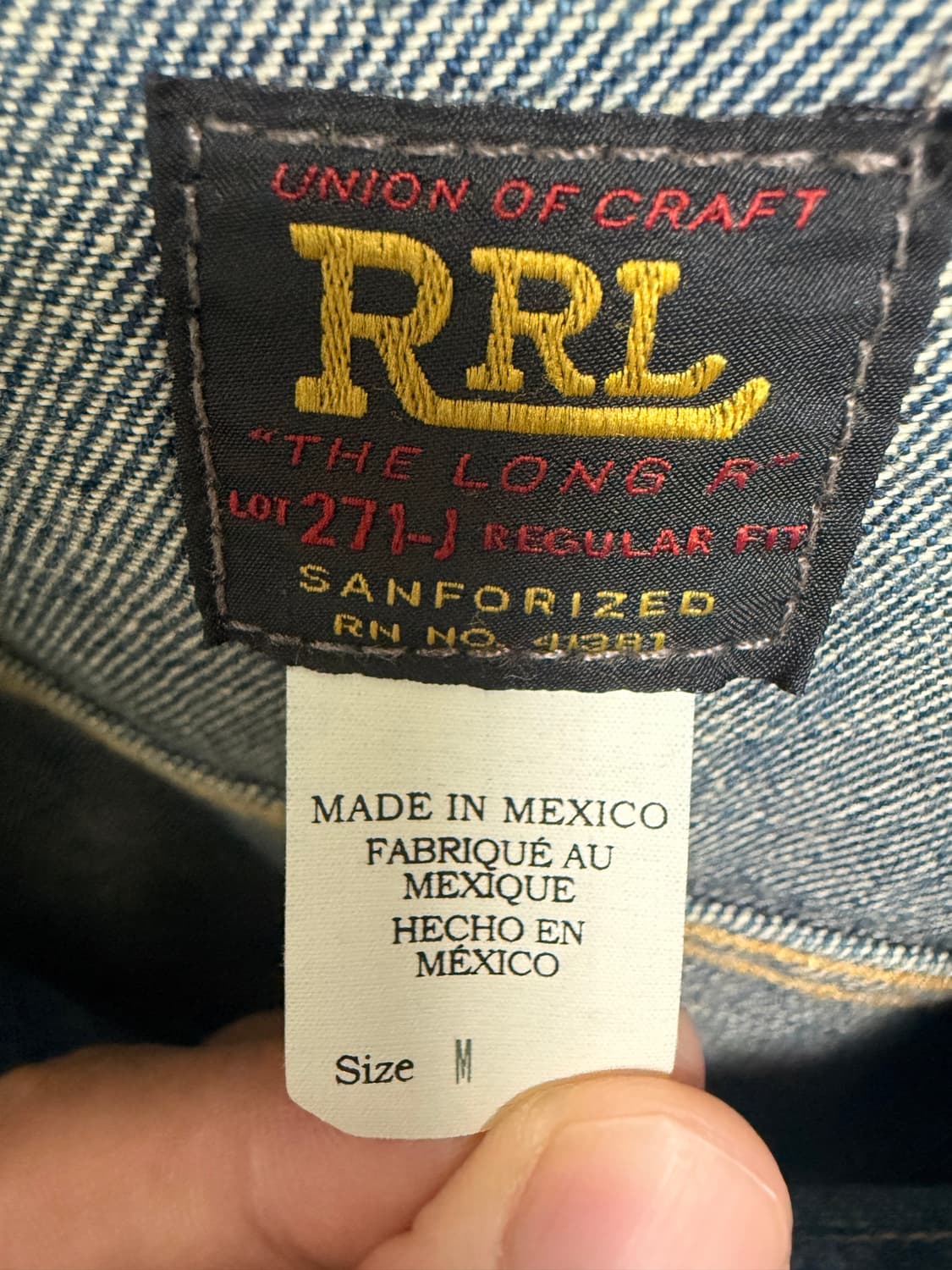 RRL LOT271 M사이즈 상품이미지3