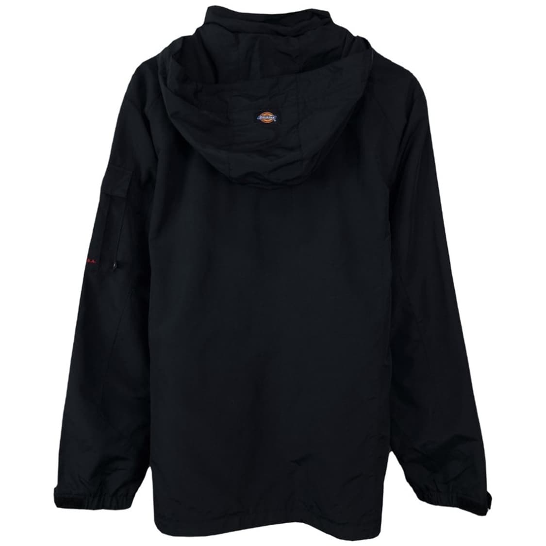 [디키즈] 로고 자수 후드 바람막이 자켓 블랙 M19420 상품이미지3