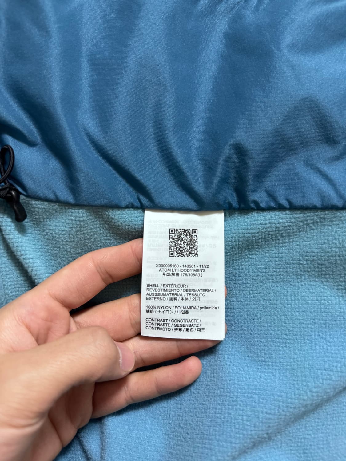 (SS급) 아크테릭스 아톰 LT 후디 솔레스 상품이미지9